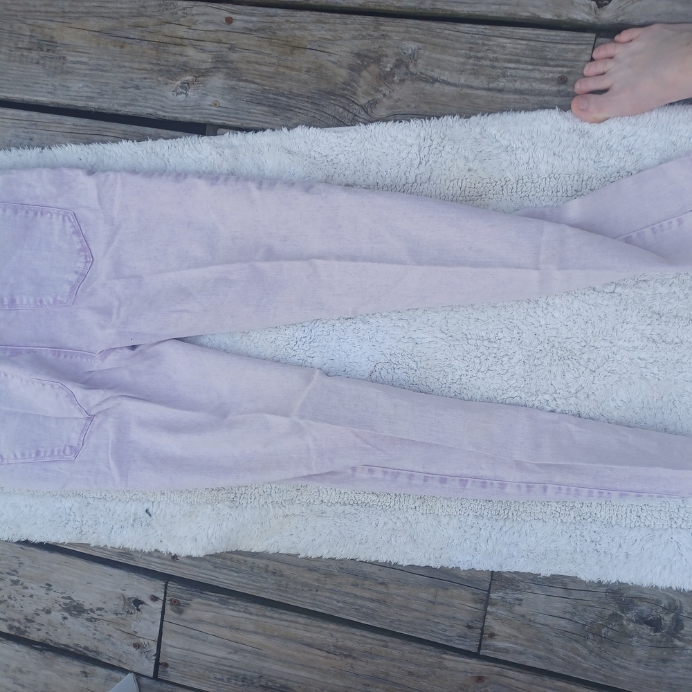 Buffalo David Bitton Purple Skinny Jeans